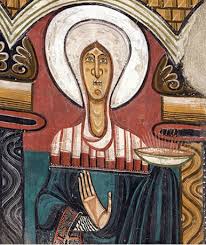 Virgin Mary and Grail